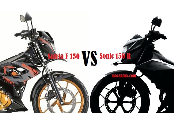 Suzuki Satria F 150 vs Honda Sonic 150 R